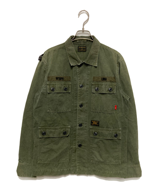 [Pre-owned] WTAPS JUNGLE L/S SHIRTS COTTON RIPSTOP 131GWDT-SHM02S