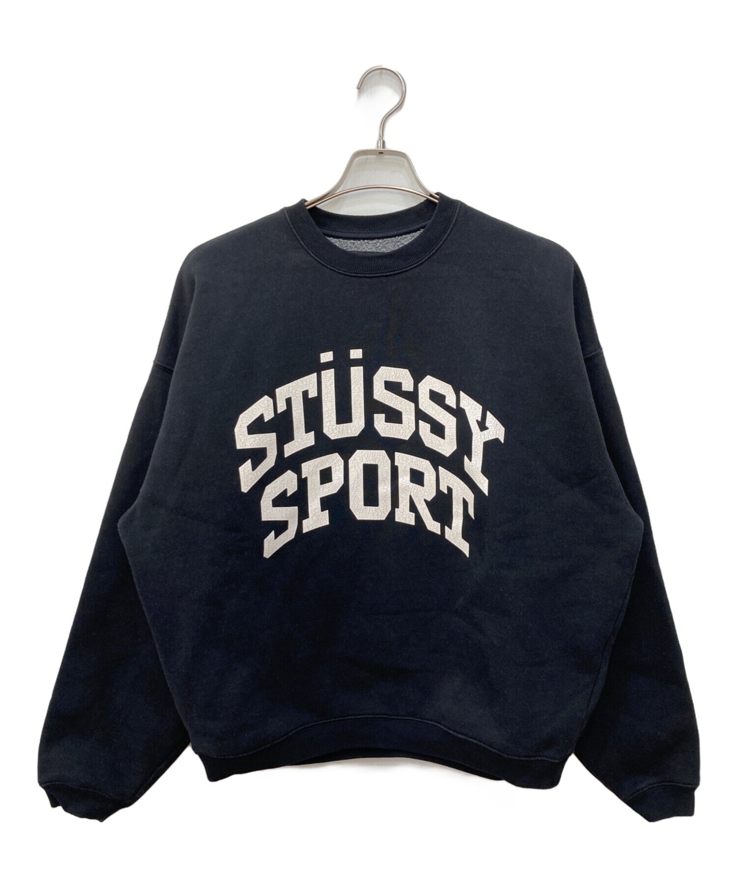 [Pre-owned] stussy Big Crackle Sport Crewneck 118537