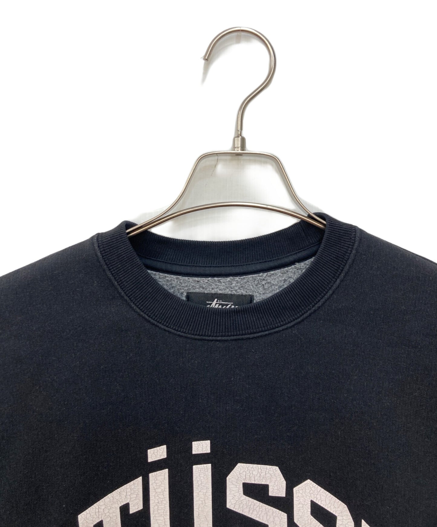[Pre-owned] stussy Big Crackle Sport Crewneck 118537