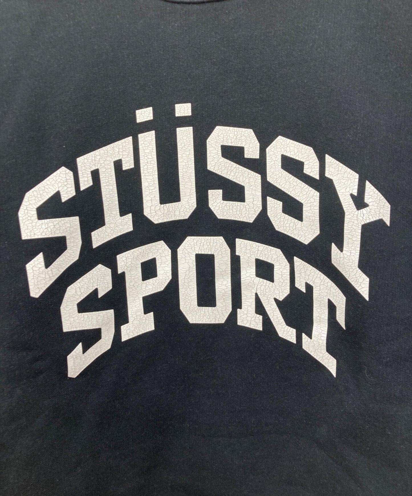 [Pre-owned] stussy Big Crackle Sport Crewneck 118537