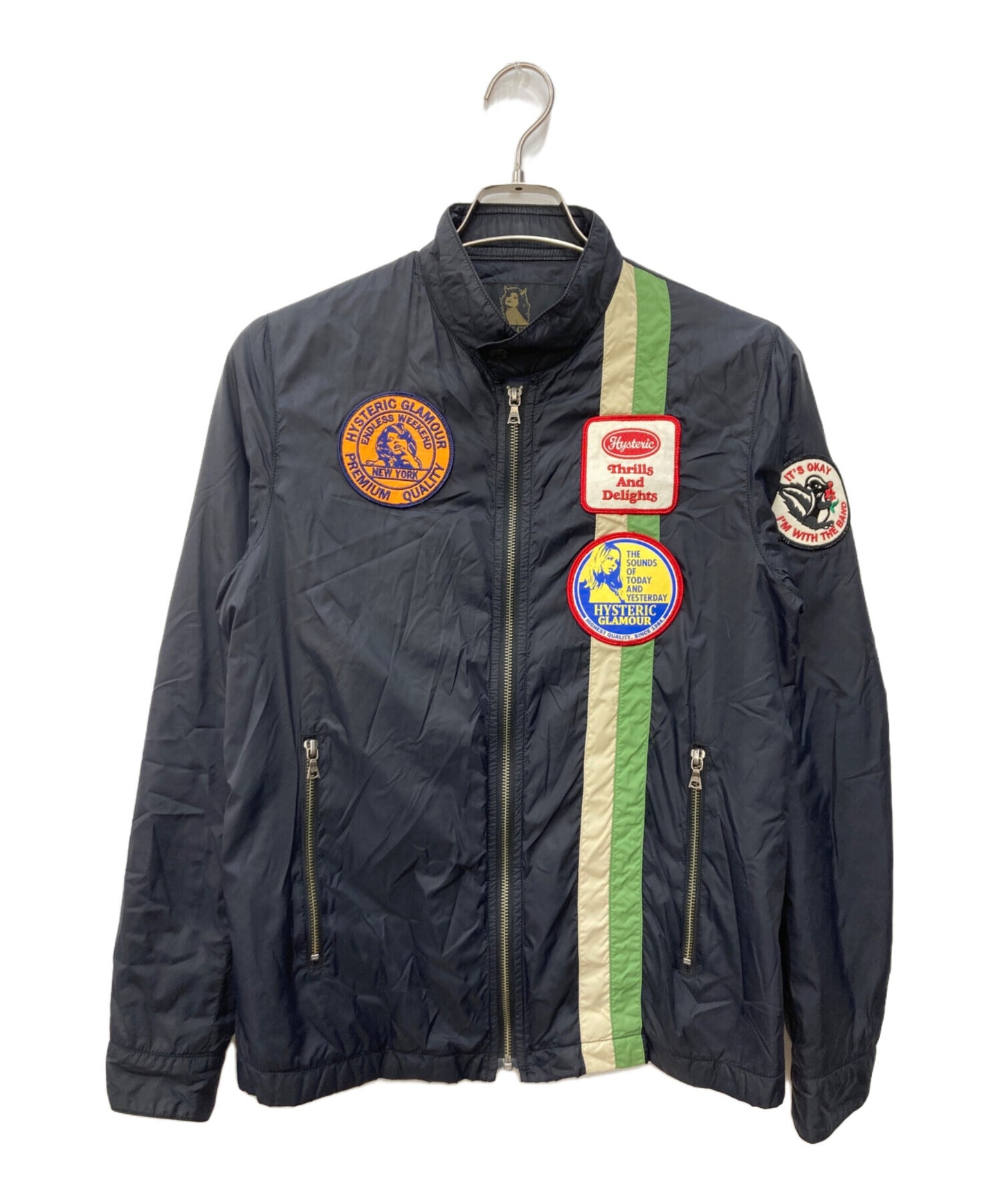[Pre-owned] Hysteric Glamour PrimaLoft Racing Jacket 0224AB08