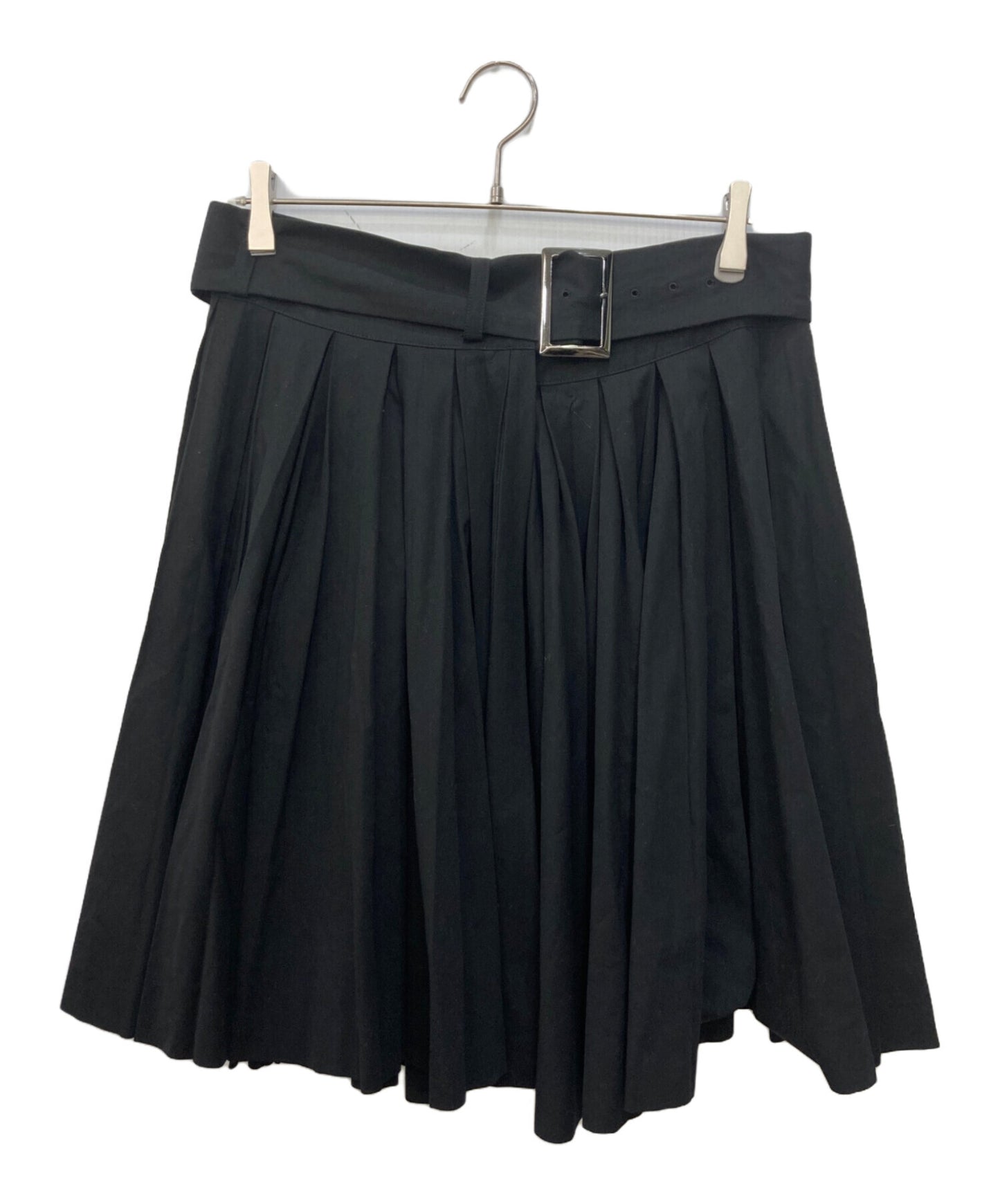 [Pre-owned] yohji yamamoto+noir wrap-pleated skirt NP-S03-001