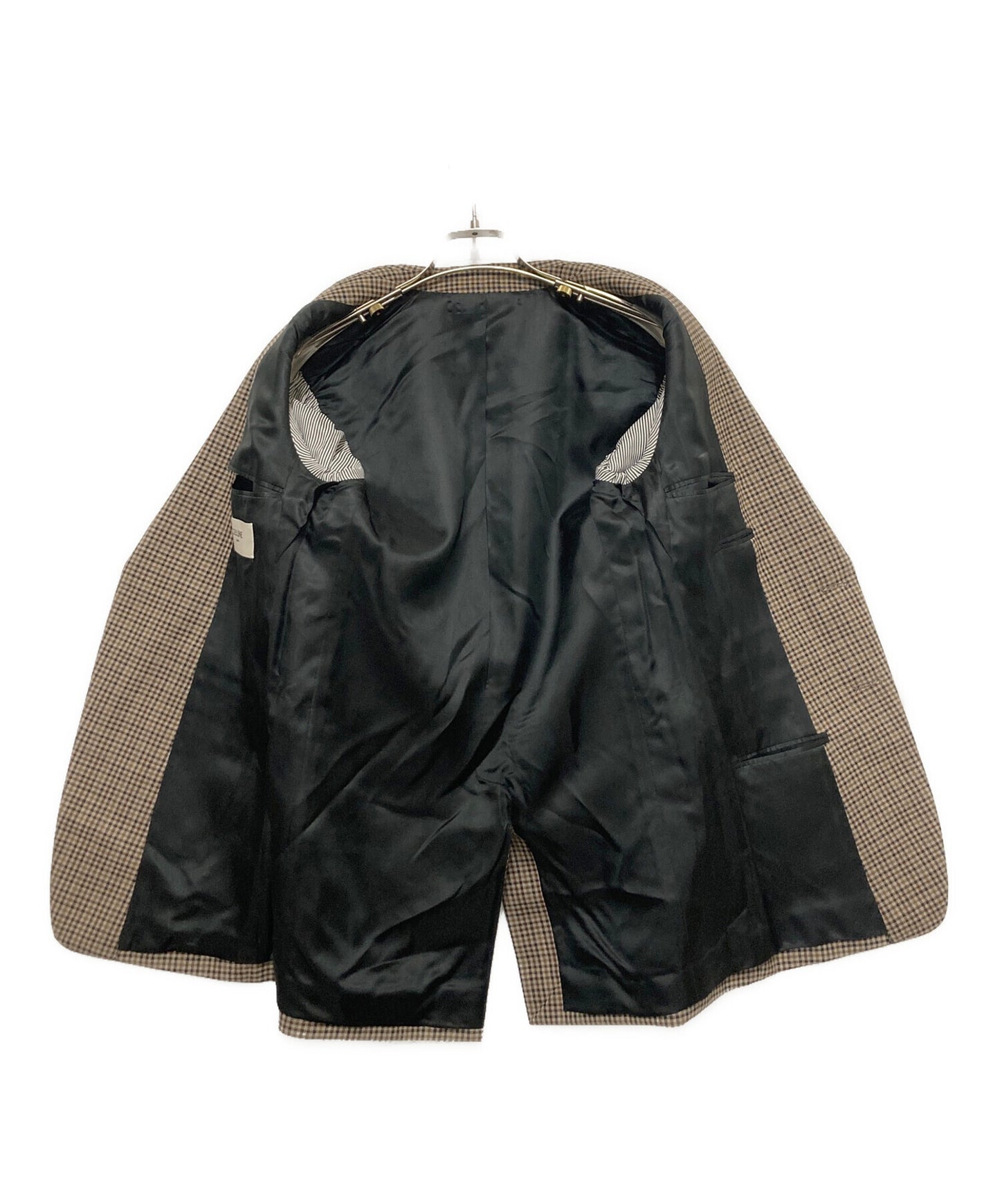[Pre-owned] CELINE TOMBOY Tweed Single-Breasted Tailored Jacket 2V39I984N