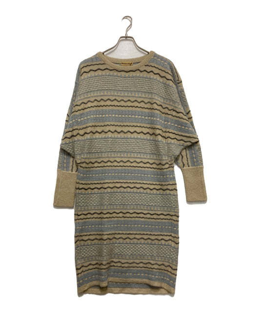 [Pre-owned] ISSEY MIYAKE '70s Squid-Print Knit Dress