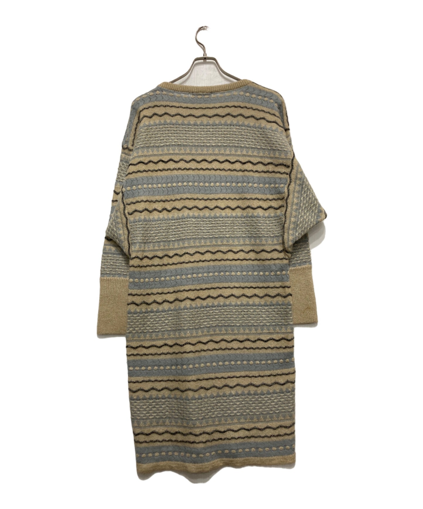 [Pre-owned] ISSEY MIYAKE '70s Squid-Print Knit Dress