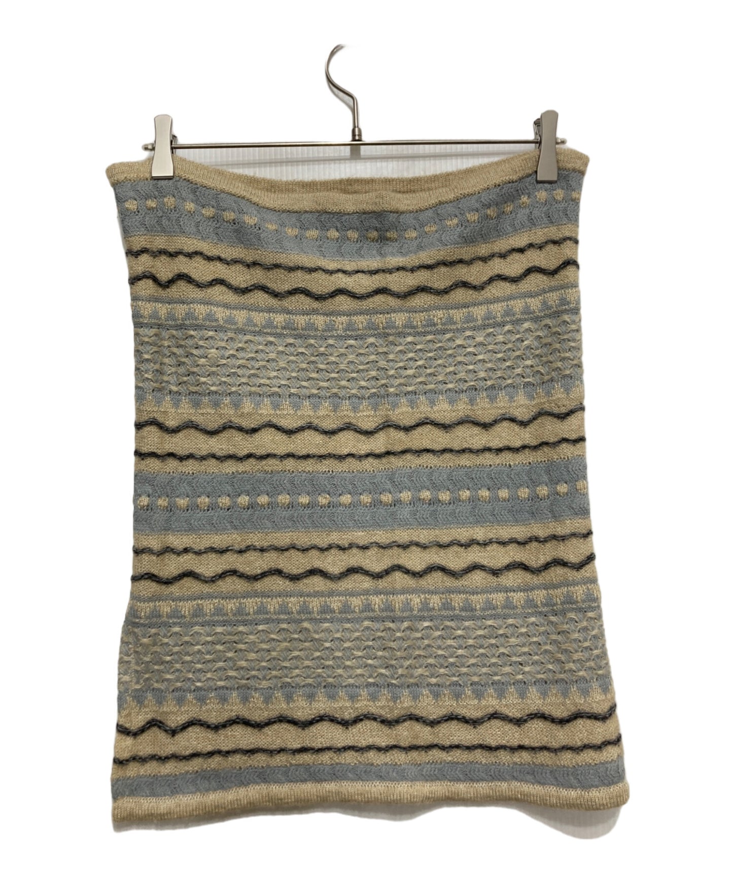[Pre-owned] ISSEY MIYAKE '70s Squid-Print Knit Dress