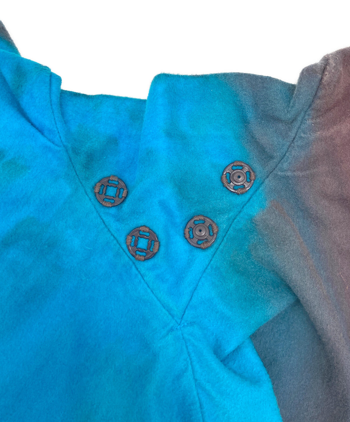 [Pre-owned] ISSEY MIYAKE Gradient-Dyed Knit Top IM13FJ048