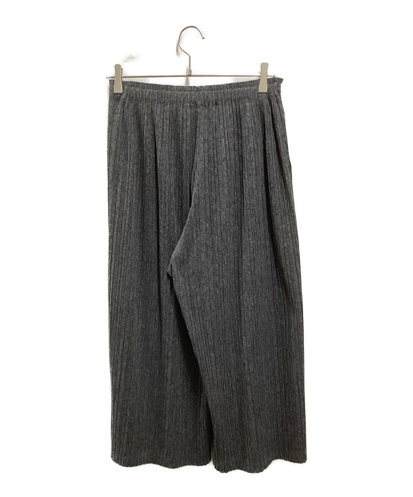[Pre-owned] ISSEY MIYAKE Ramie mix pleated pants PP01-JF734