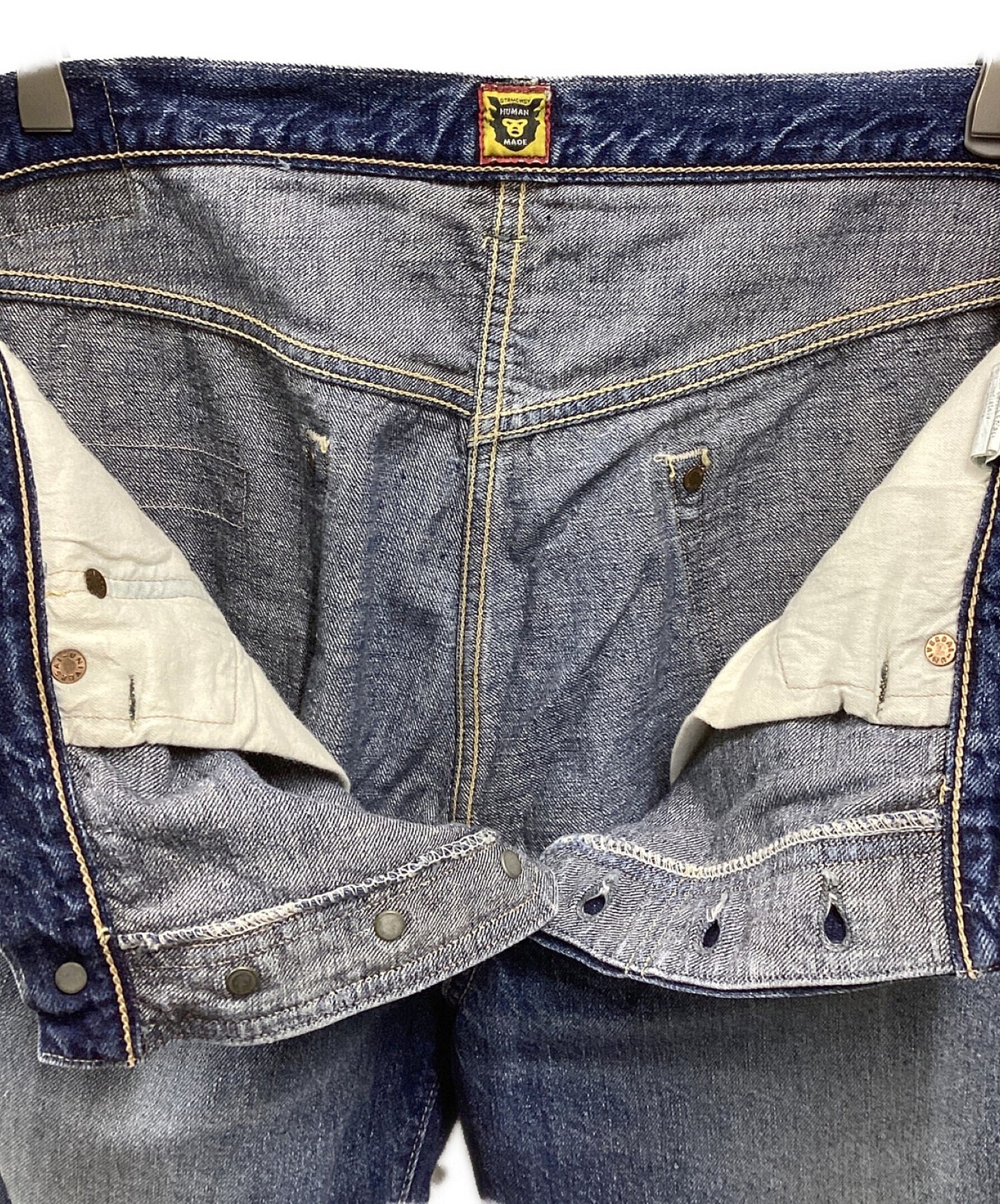 [Pre-owned] HUMAN MADE COWBOY straight denim pants