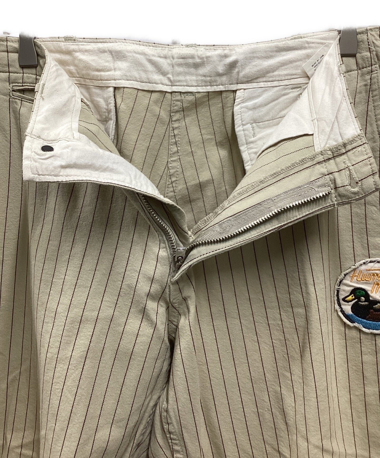 [Pre-owned] HUMAN MADE striped work pants