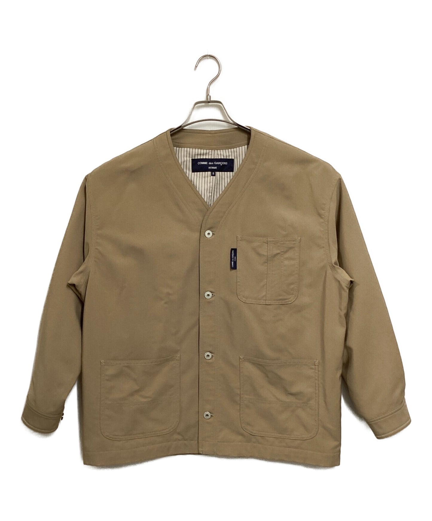 [Pre-owned] COMME des GARCONS HOMME collarless jacket HK-J003