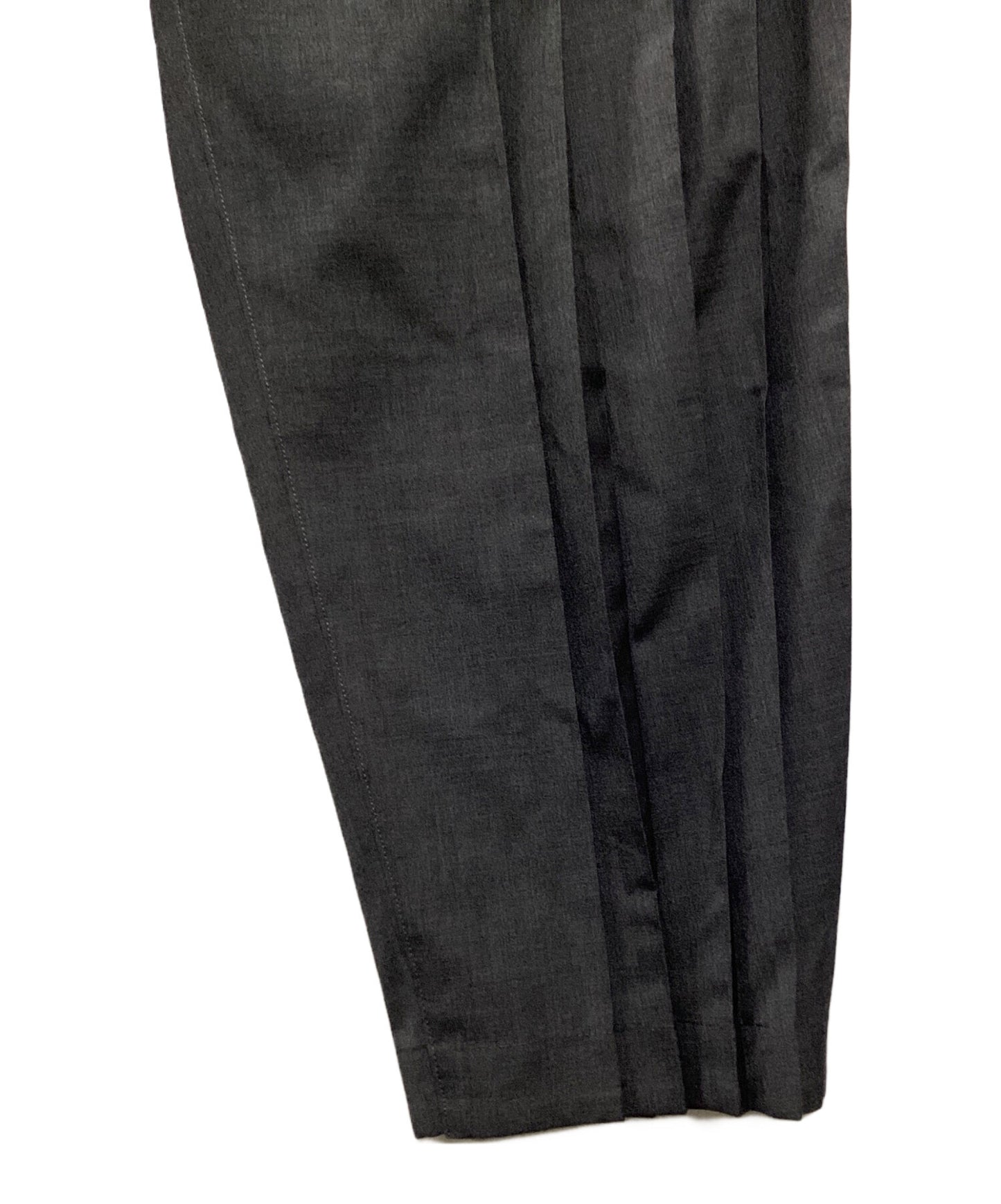 [Pre-owned] ISSEY MIYAKE MEN Poly wool tuck pleated pants ME53FF023