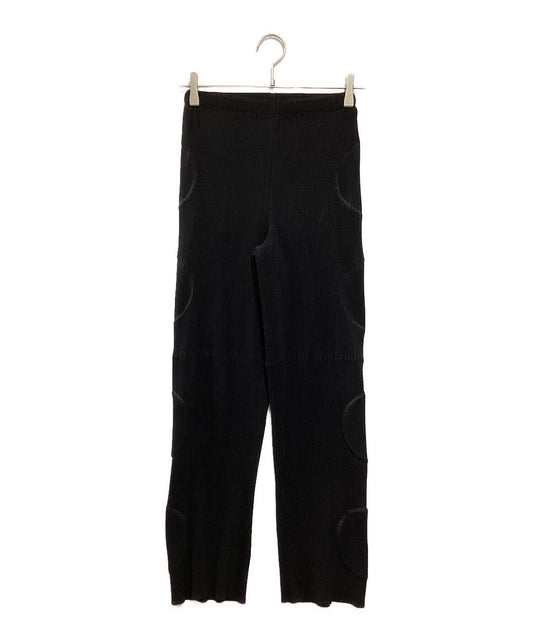 [Pre-owned] ISSEY MIYAKE Circle Embossed Pleated Pants IM84-FF917