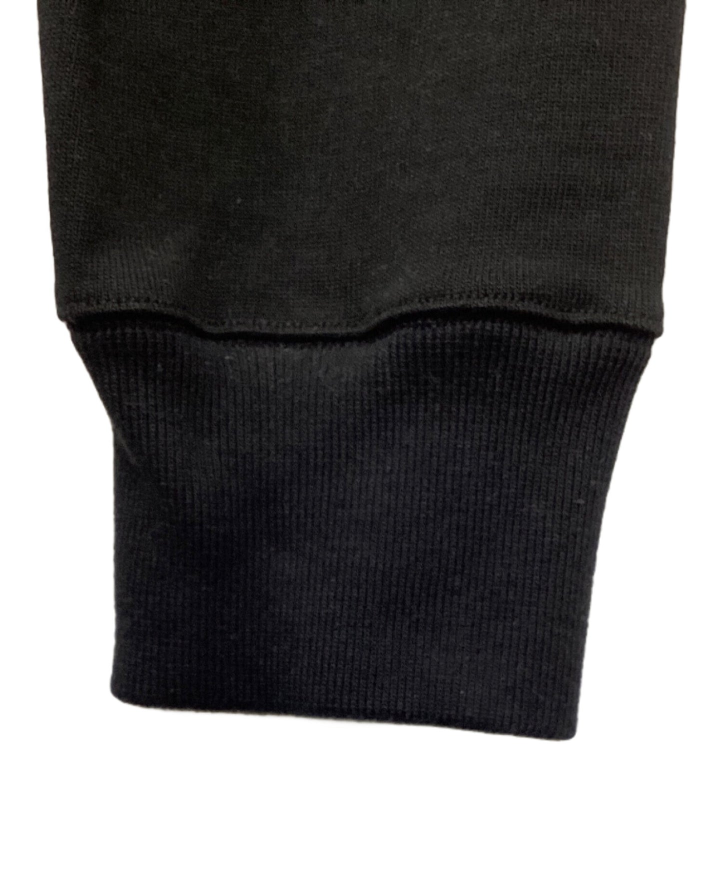 [Pre-owned] RICK OWENS Black Zip Front Hoodie RR20S7288