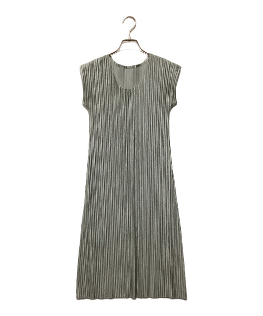 [Pre-owned] PLEATS PLEASE Sleeveless Pleated Dress PP33-JH204