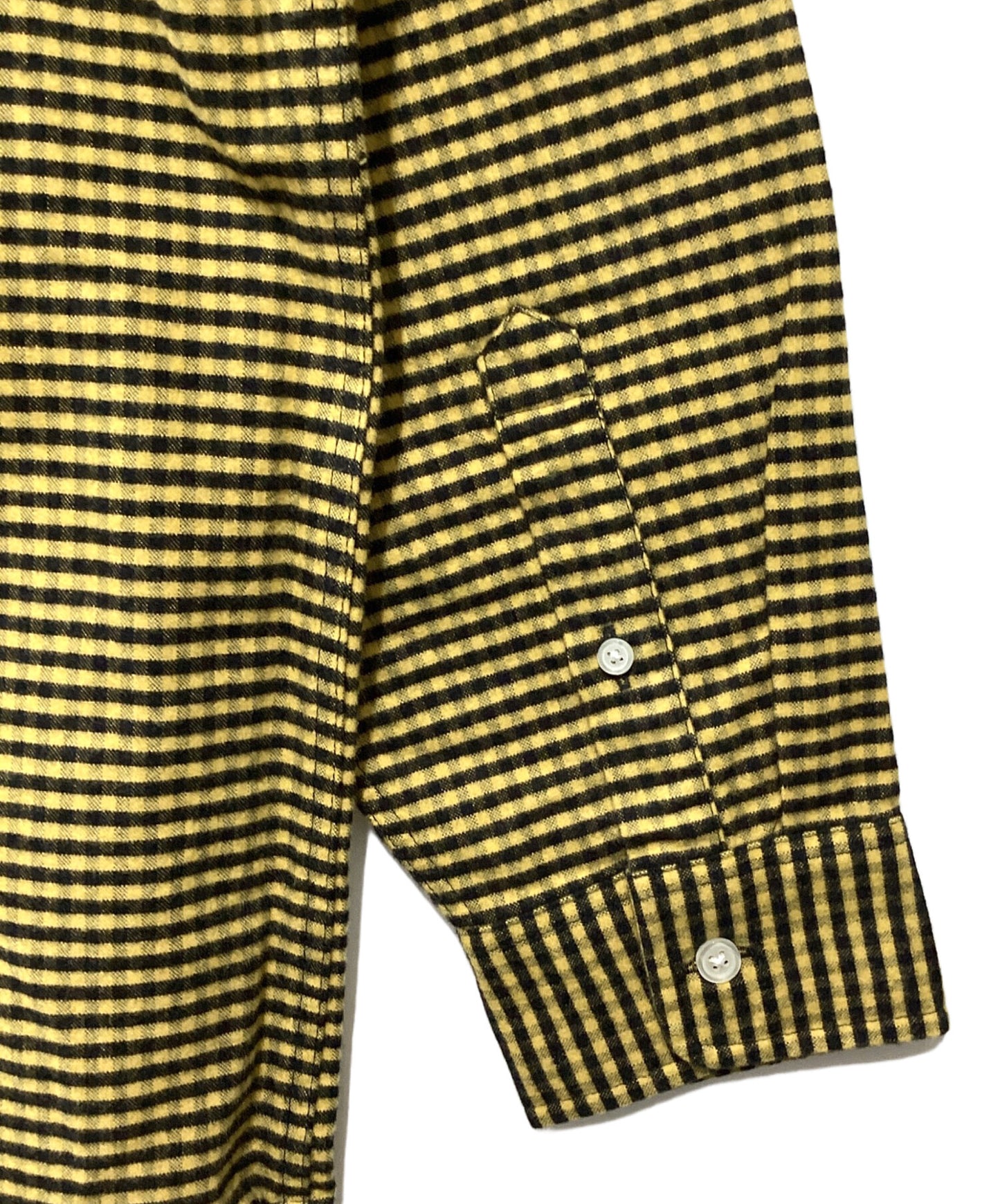 [Pre-owned] SUPREME loose fit flannel oxford shirt