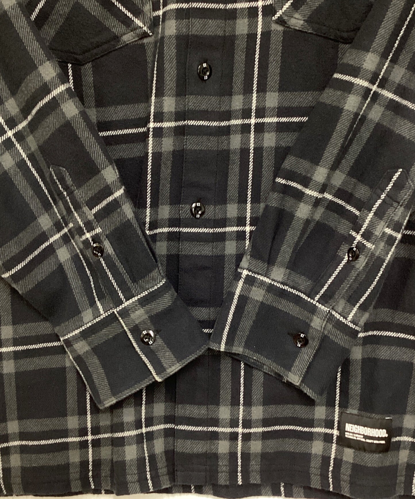 [Pre-owned] NEIGHBORHOOD TARTAN CHECK SHIRT 232BENH-SHM02
