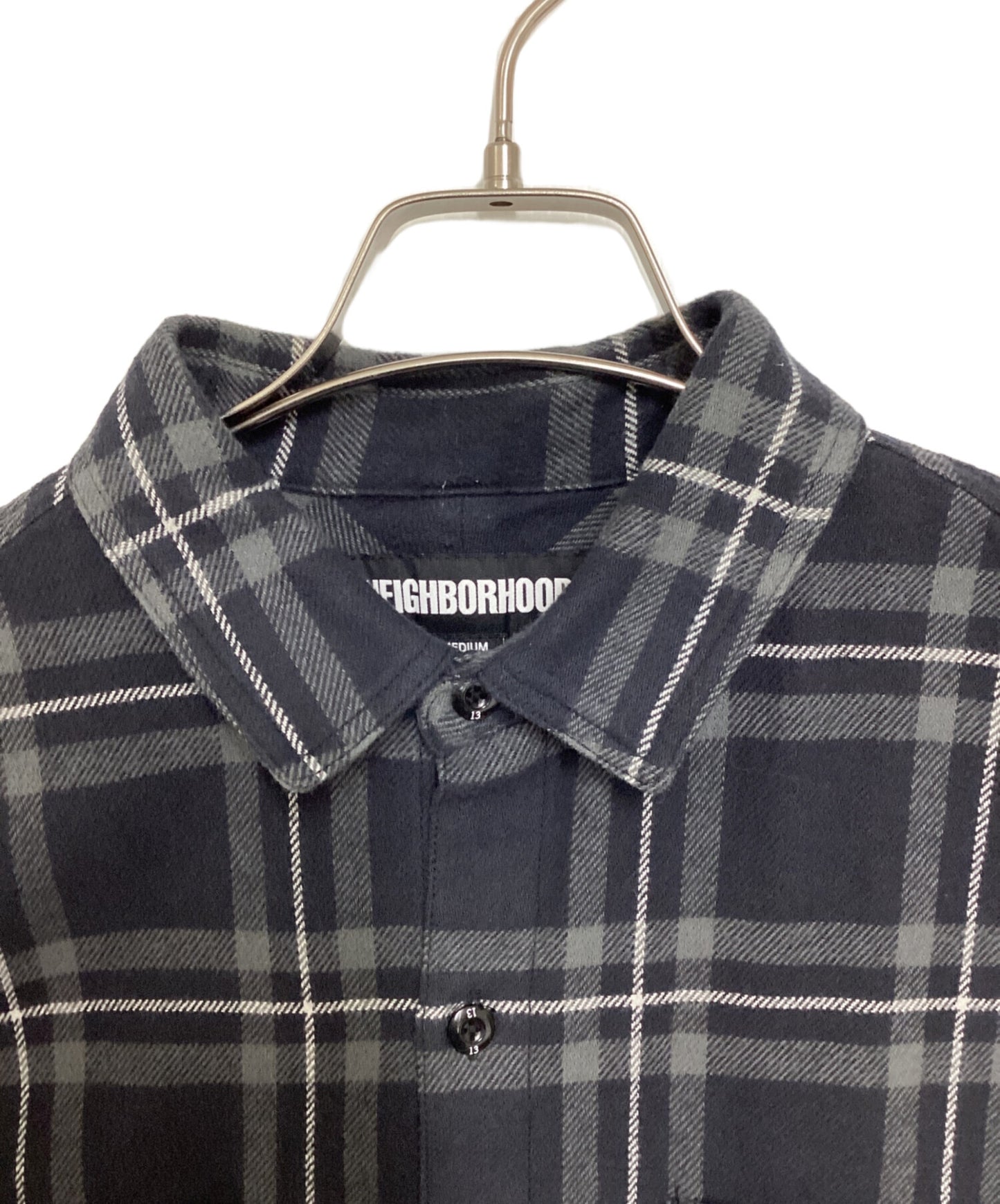 [Pre-owned] NEIGHBORHOOD TARTAN CHECK SHIRT 232BENH-SHM02