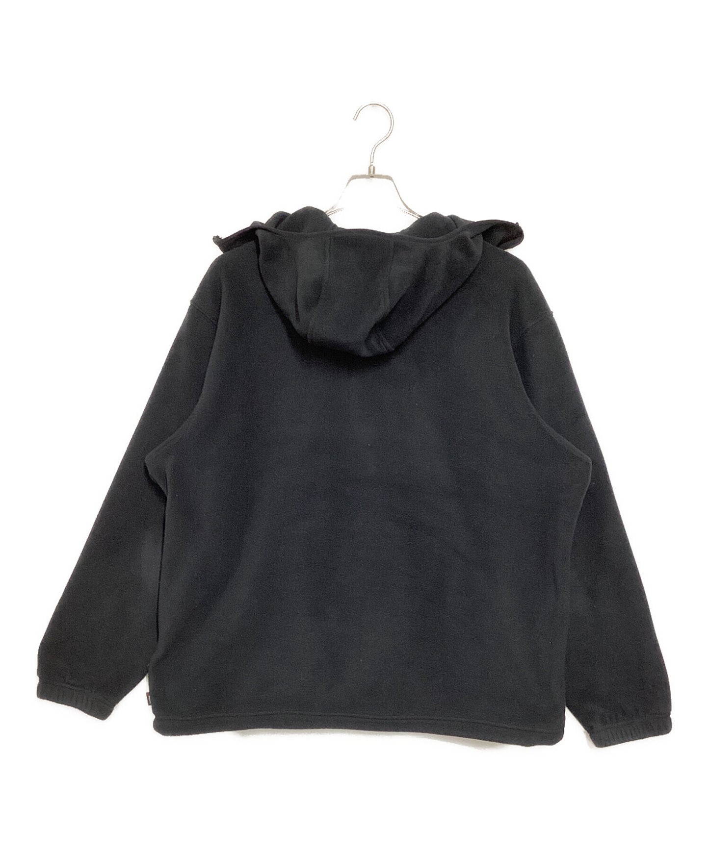 [Pre-owned] SUPREME Polartec Facemask Half Zip Hooded Sweatshirt