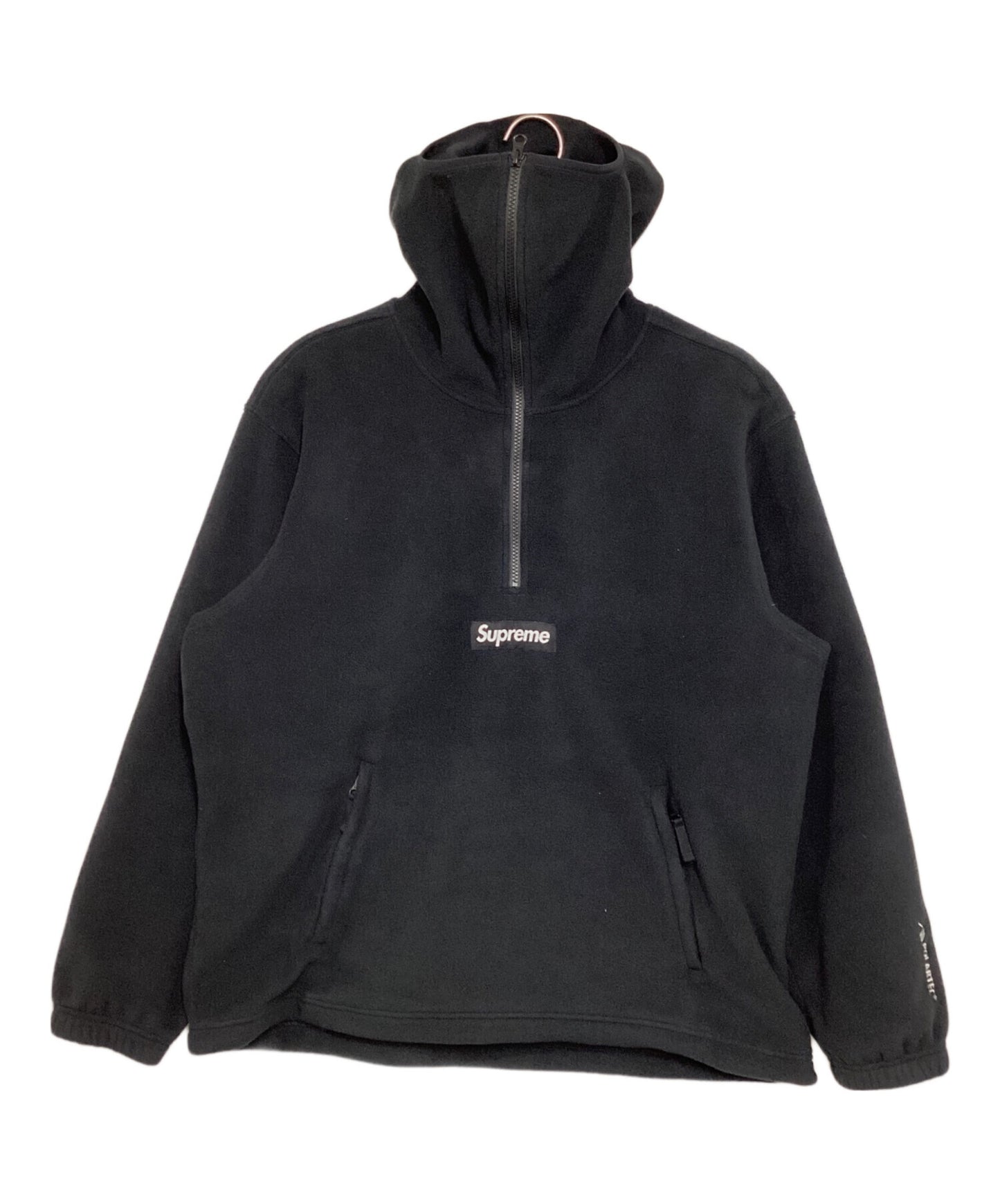 [Pre-owned] SUPREME Polartec Facemask Half Zip Hooded Sweatshirt