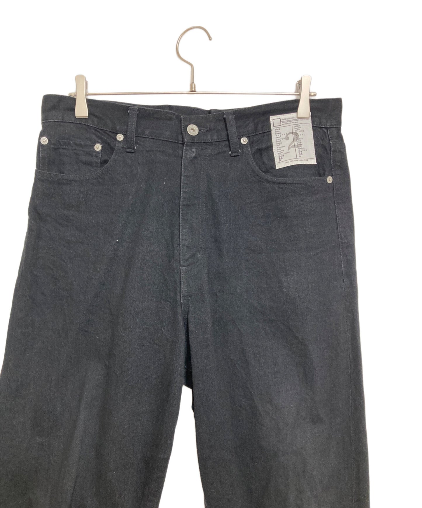 [Pre-owned] NEIGHBORHOOD BW . DP BASIC PANTS 242AQNH-PTM05