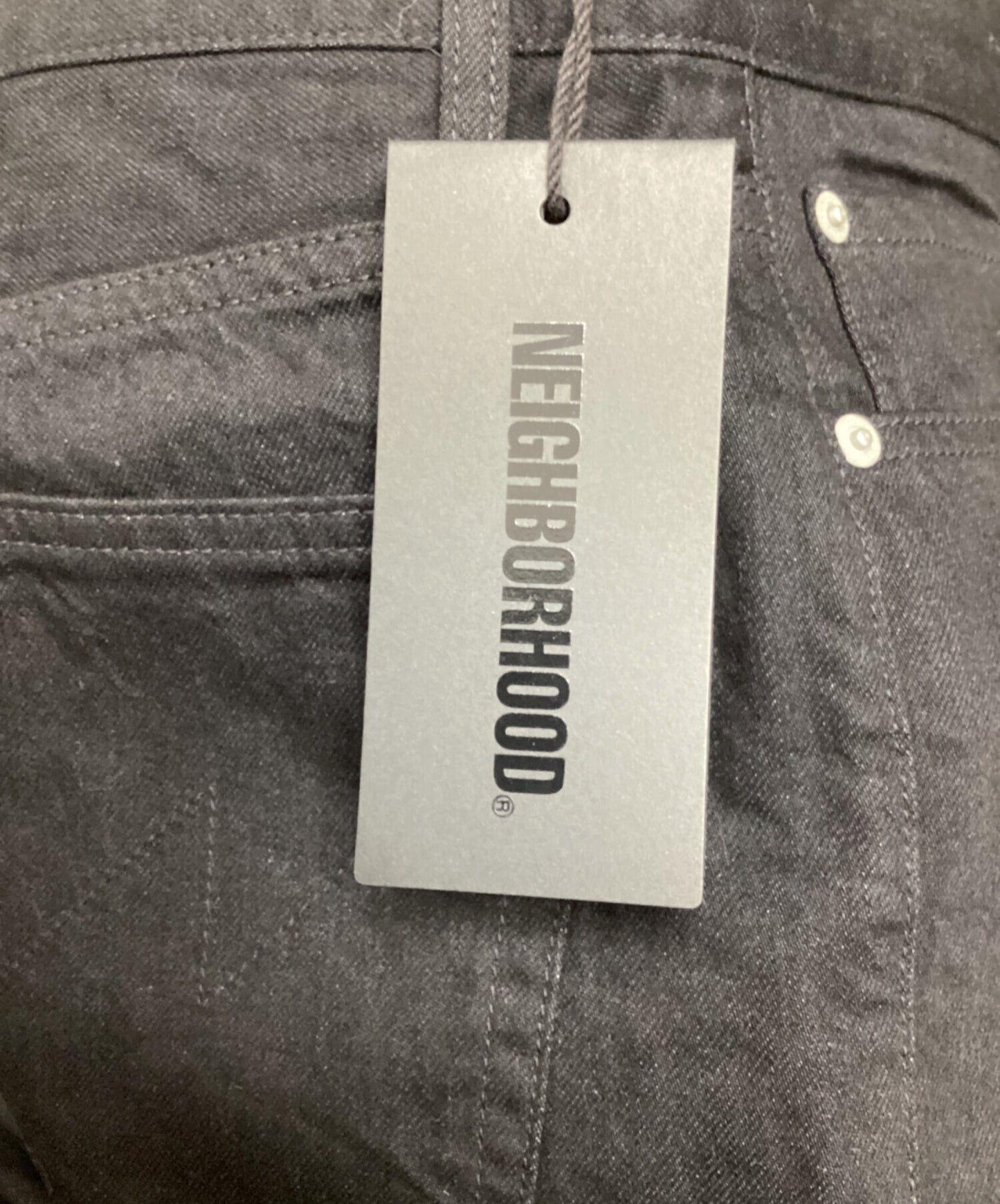 [Pre-owned] NEIGHBORHOOD BW . DP BASIC PANTS 242AQNH-PTM05