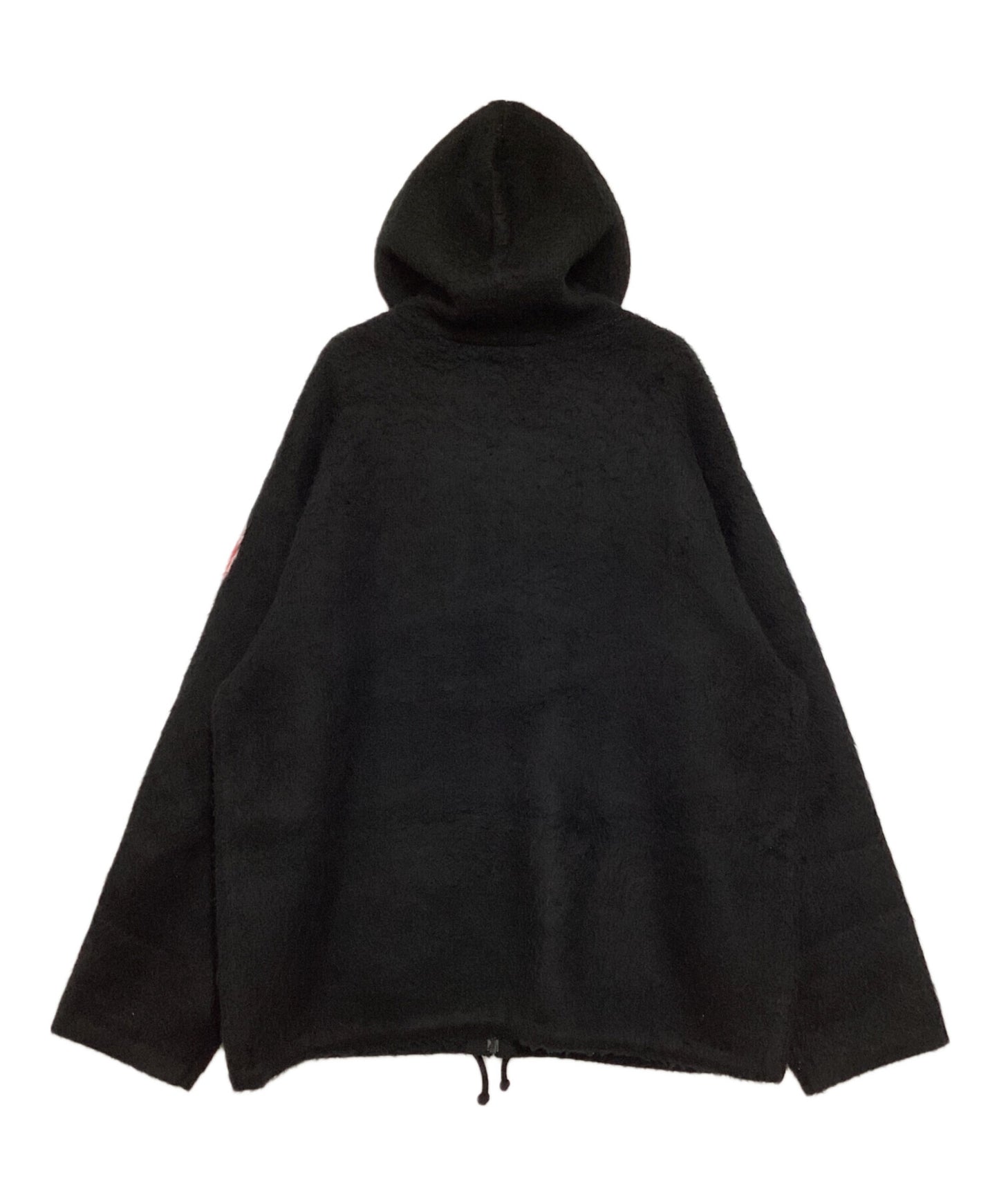 [Pre-owned] SUPREME Accent Brushed Zip Up Hooded Sweater