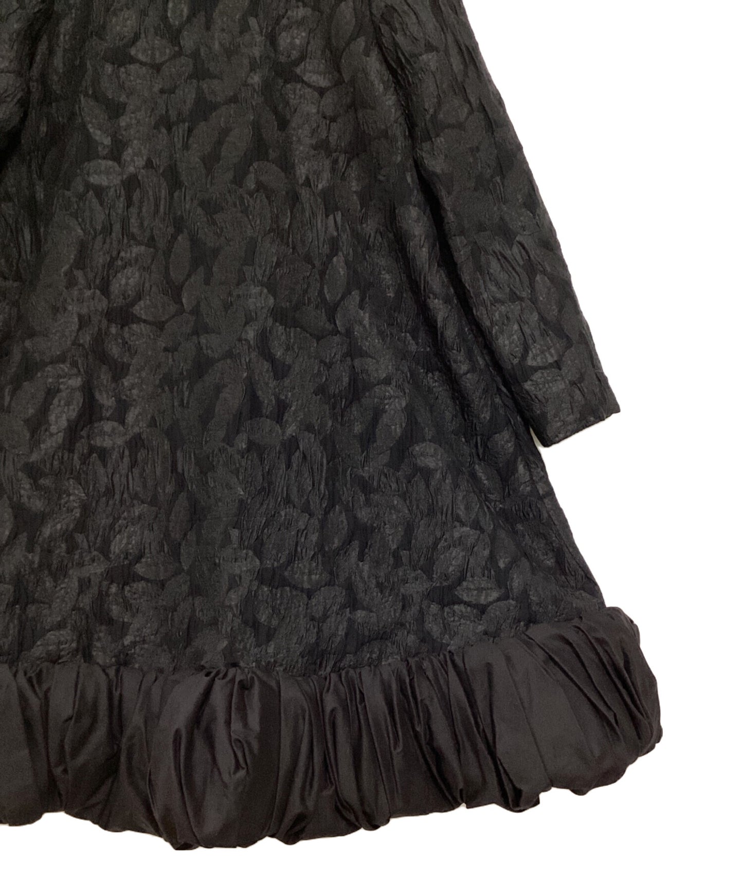 [Pre-owned] COMME des GARCONS Voluminous Jacquard Hem Dress GH-O008
