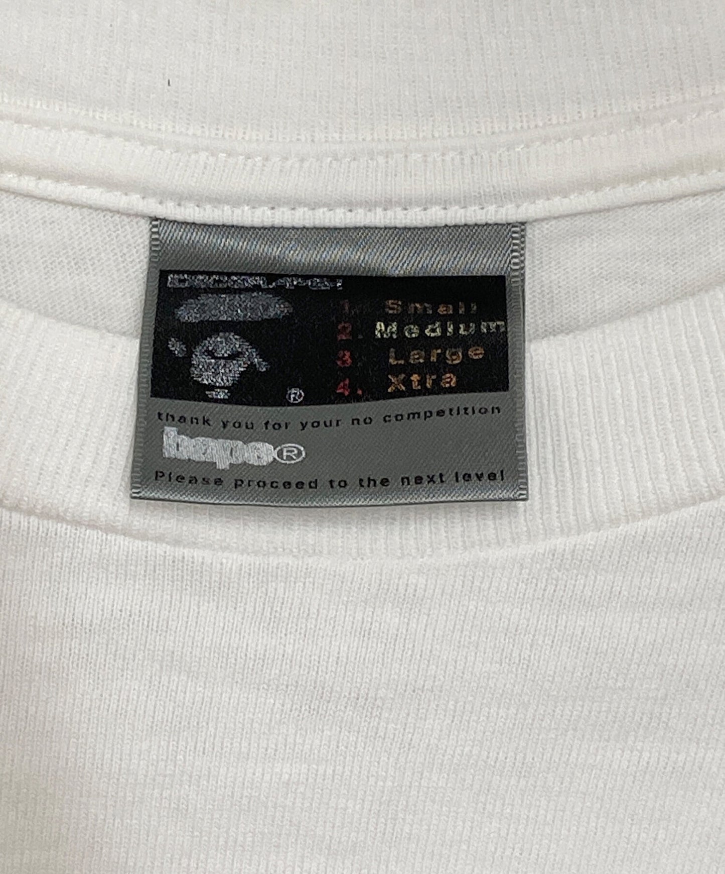 [Pre-owned] A BATHING APE Camo Logo Print T-Shirt