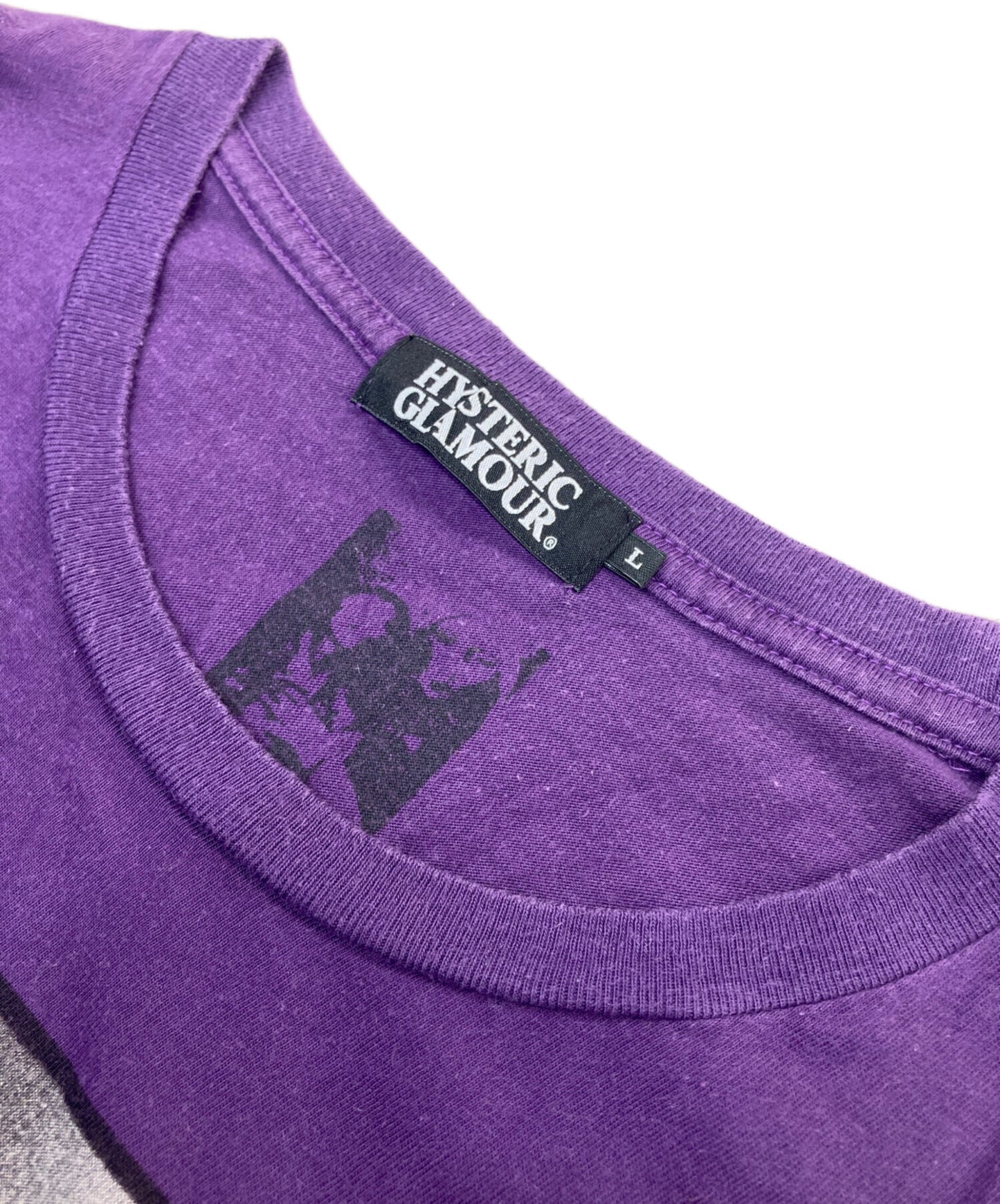 [Pre-owned] Hysteric Glamour Photo Print T-Shirt 401-5813