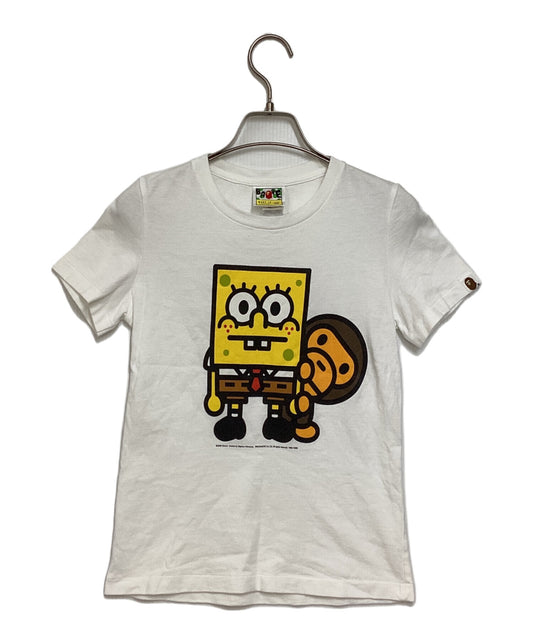 [Pre-owned] A BATHING APE Sponge BOB x MILO TEE