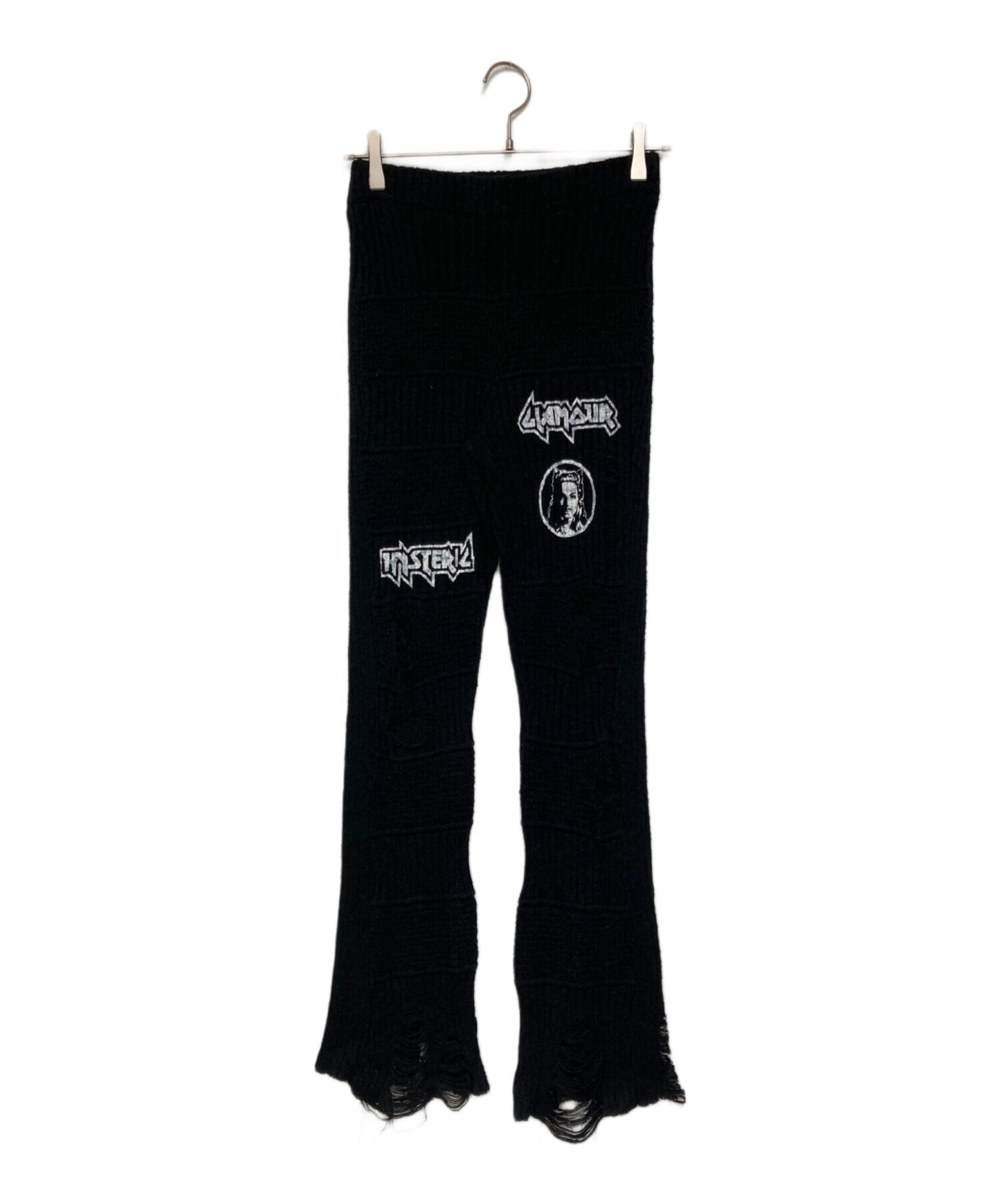 [Pre-owned] Hysteric Glamour METAL LOGO Flared Pants / Metal Logo 01231NP01
