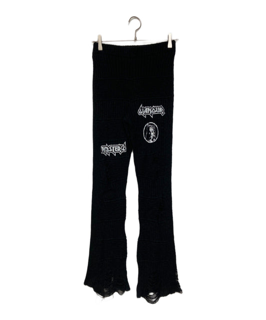 [Pre-owned] Hysteric Glamour METAL LOGO Flared Pants / Metal Logo 01231NP01