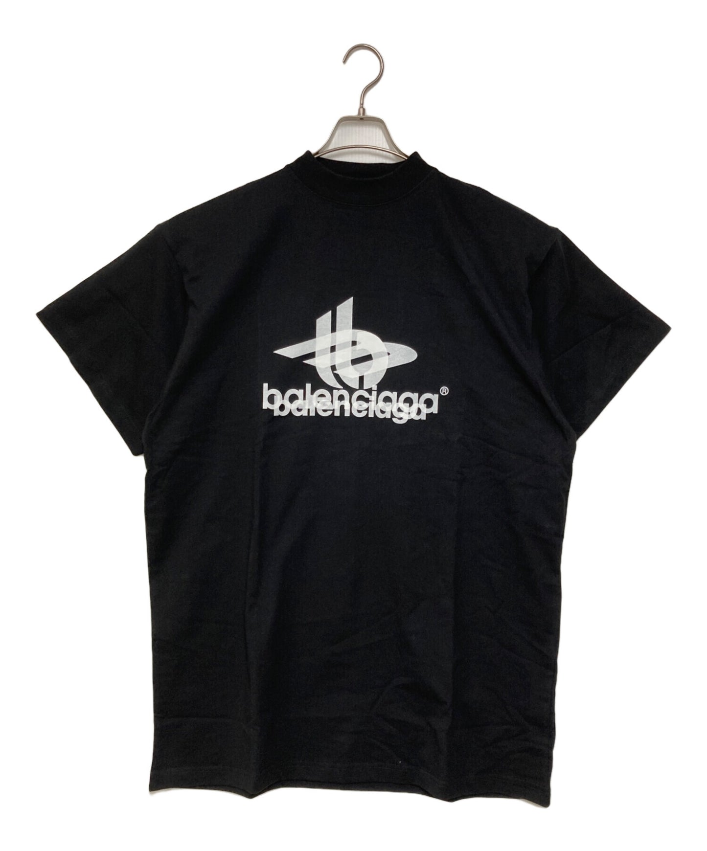 [Pre-owned] BALENCIAGA LAYERED SPORTS LOGO TEE 739028-TPVF2