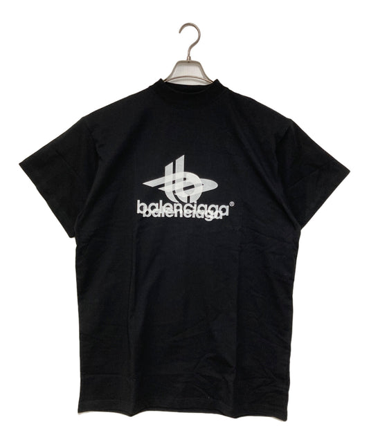 [Pre-owned] BALENCIAGA LAYERED SPORTS LOGO TEE 739028-TPVF2