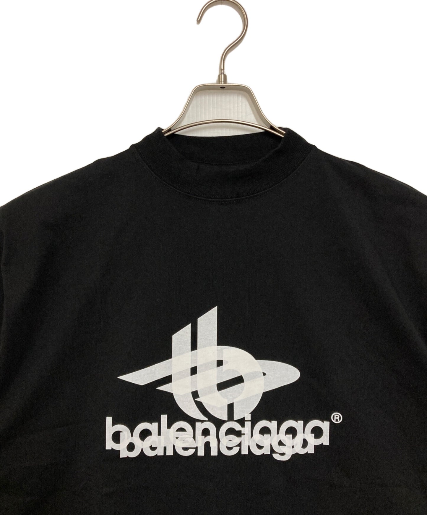 [Pre-owned] BALENCIAGA LAYERED SPORTS LOGO TEE