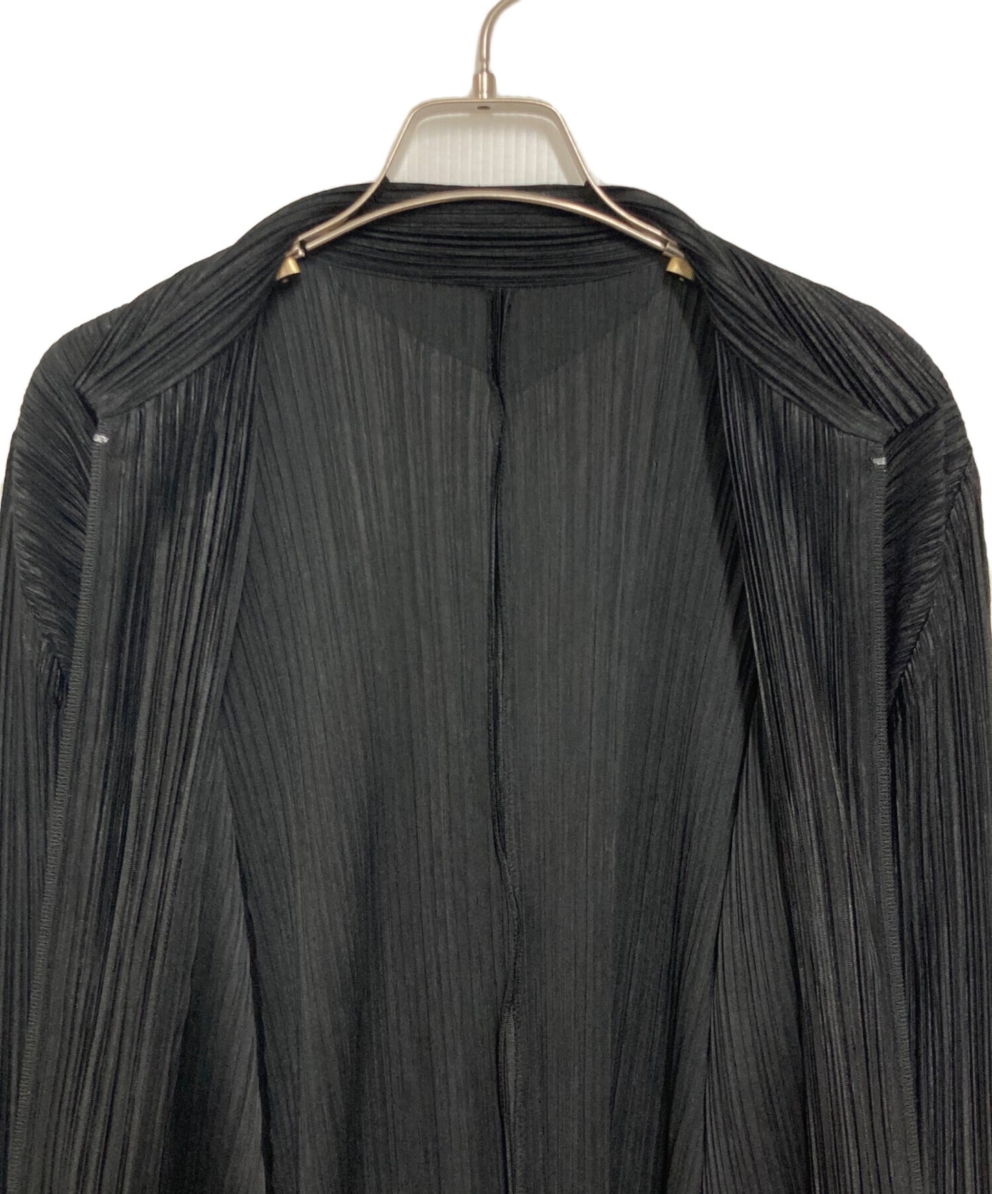 [Pre-owned] PLEATS PLEASE Front Zip Shirt Dress PP63-JA186