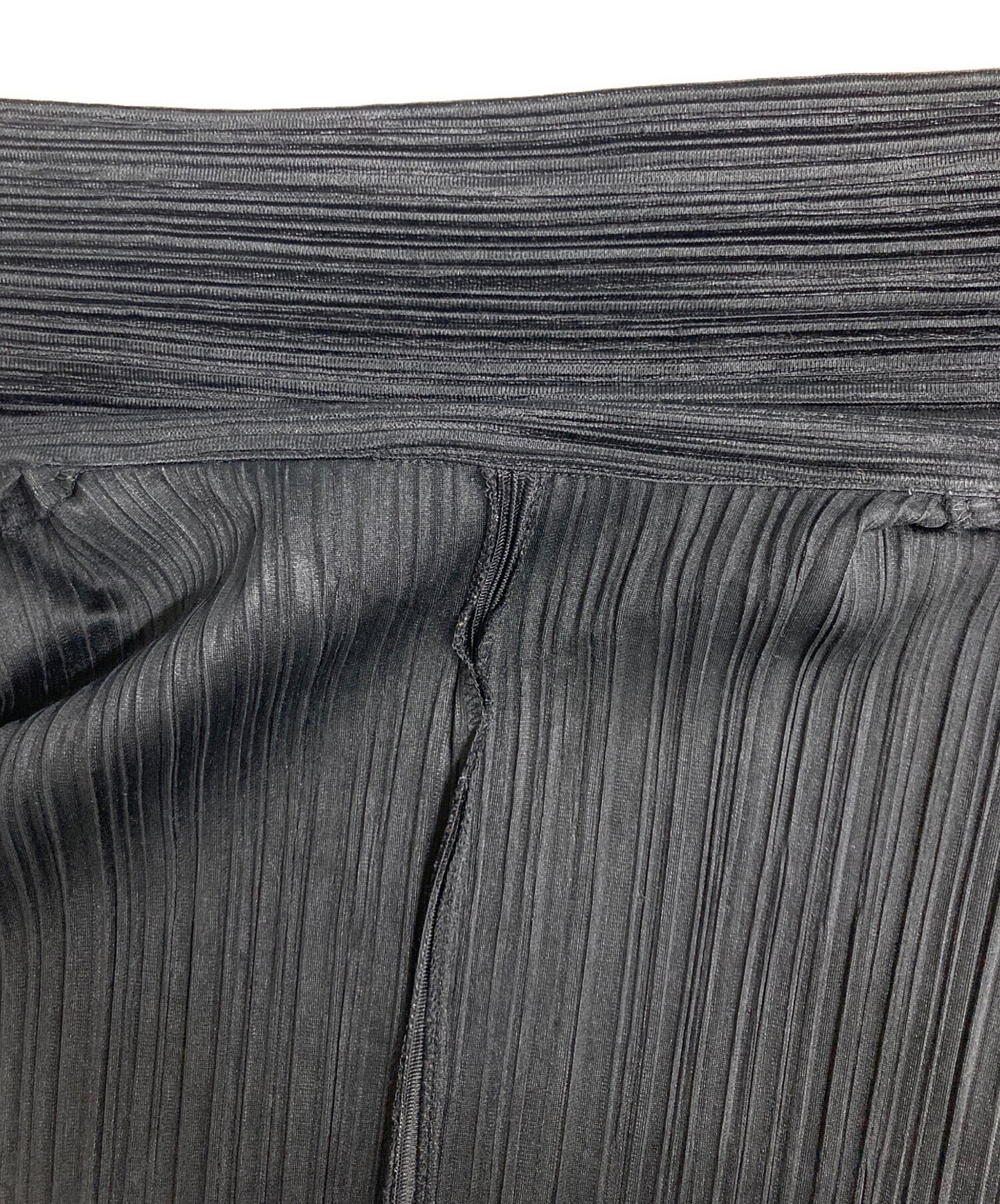 [Pre-owned] PLEATS PLEASE Front Zip Shirt Dress PP63-JA186