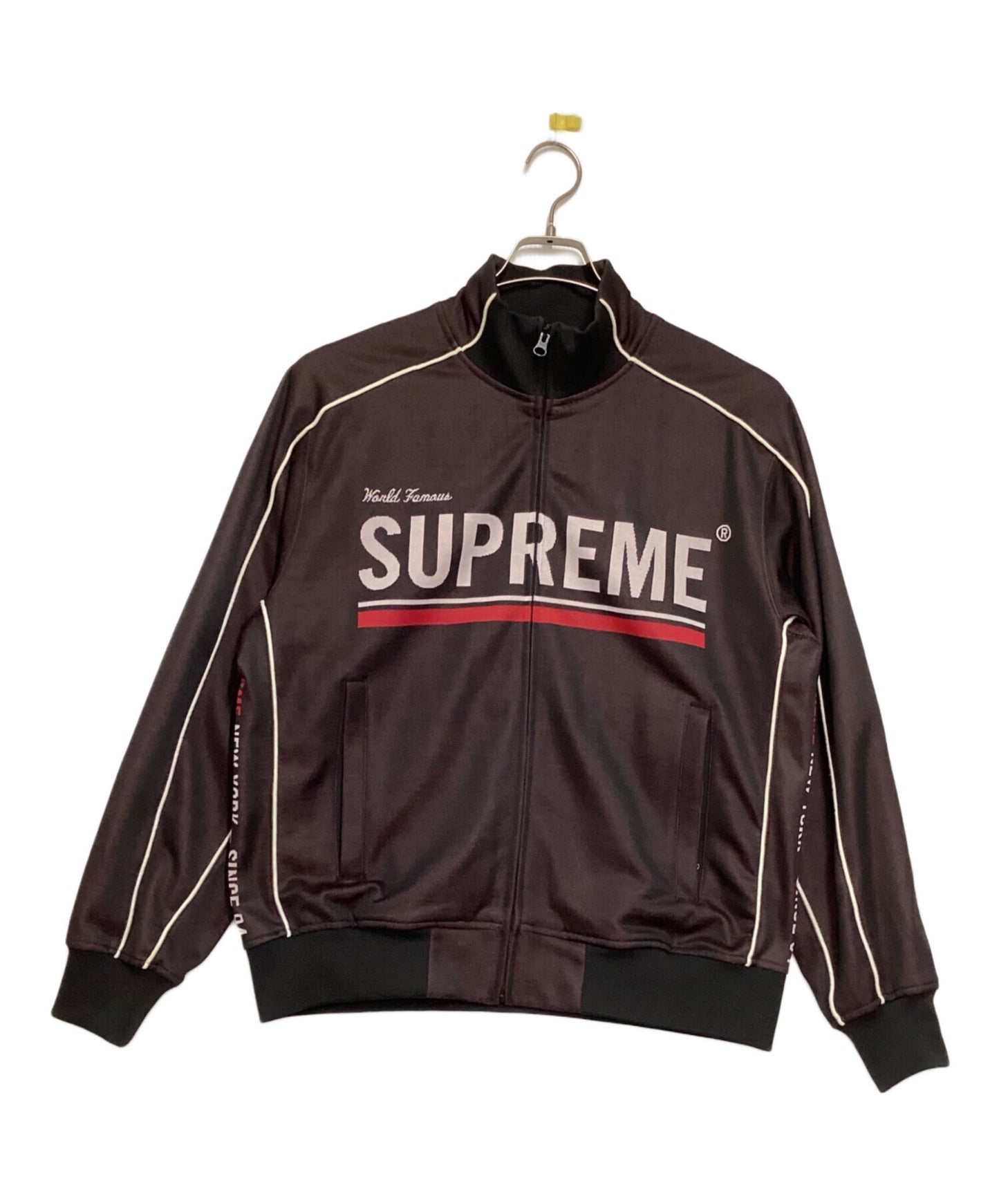 [Pre-owned] SUPREME World Famous Jacquard Track Jacket