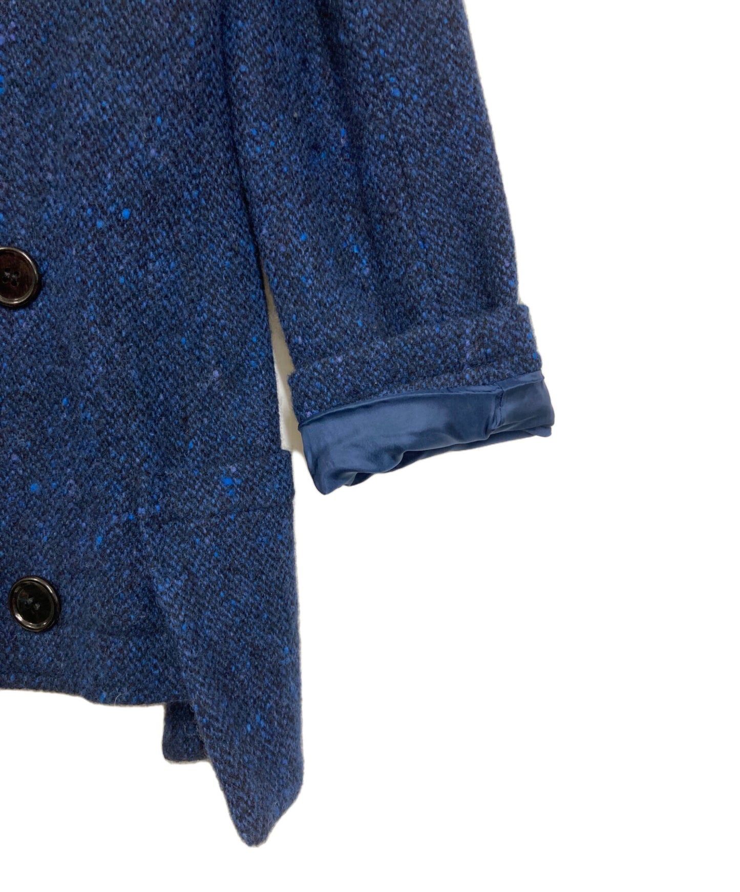 [Pre-owned] YOHJI YAMAMOTO Cashmere blend back neck open double jacket FD-J15-129