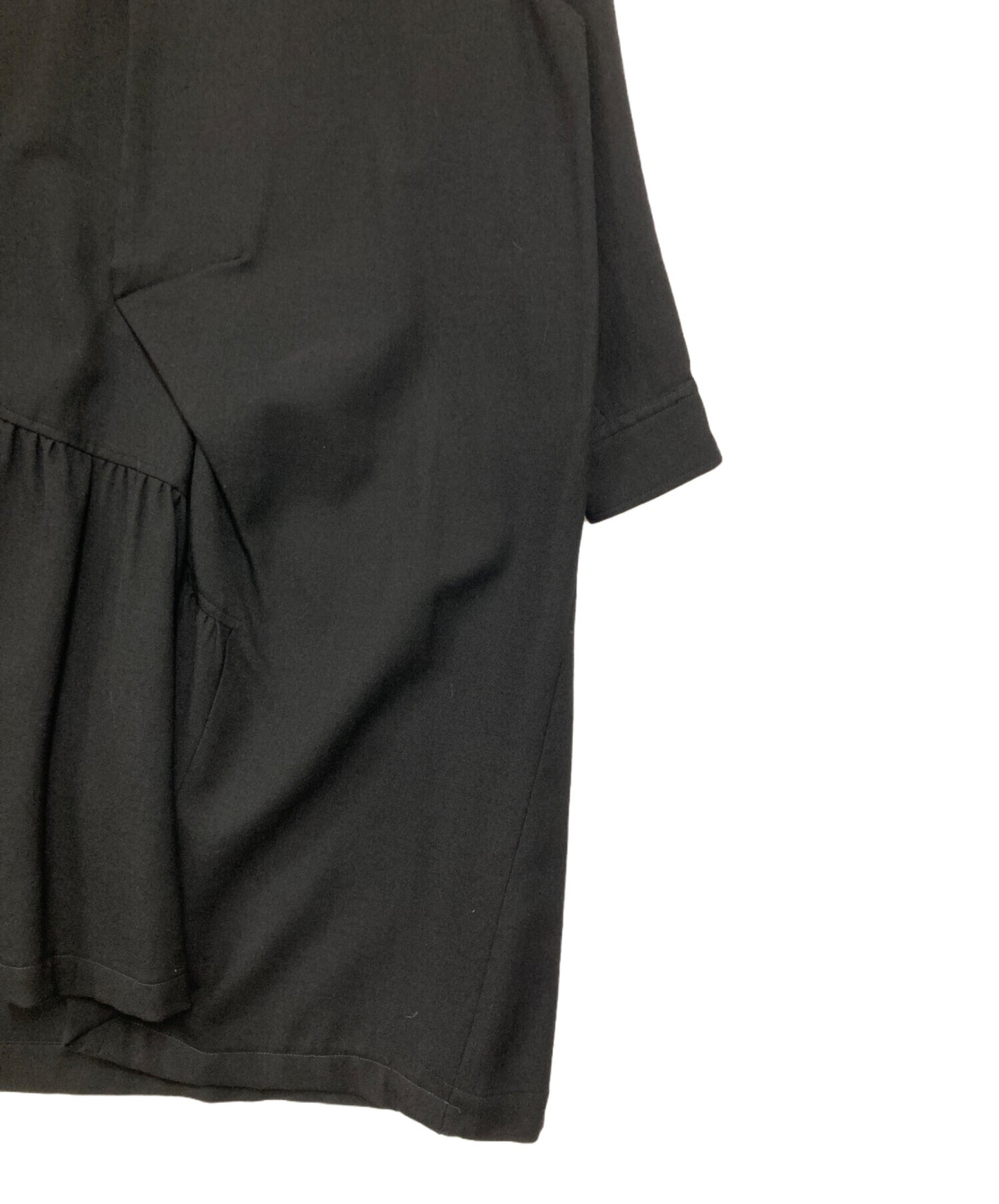 [Pre-owned] COMME des GARCONS Waist gather shaped wool dress GO-05003M