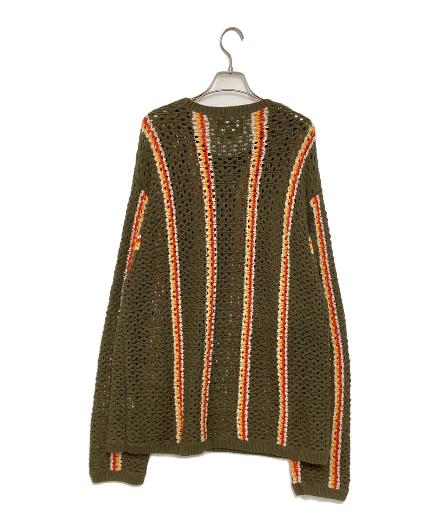 [Pre-owned] stussy Loose Gauge Crewneck Sweater 317012