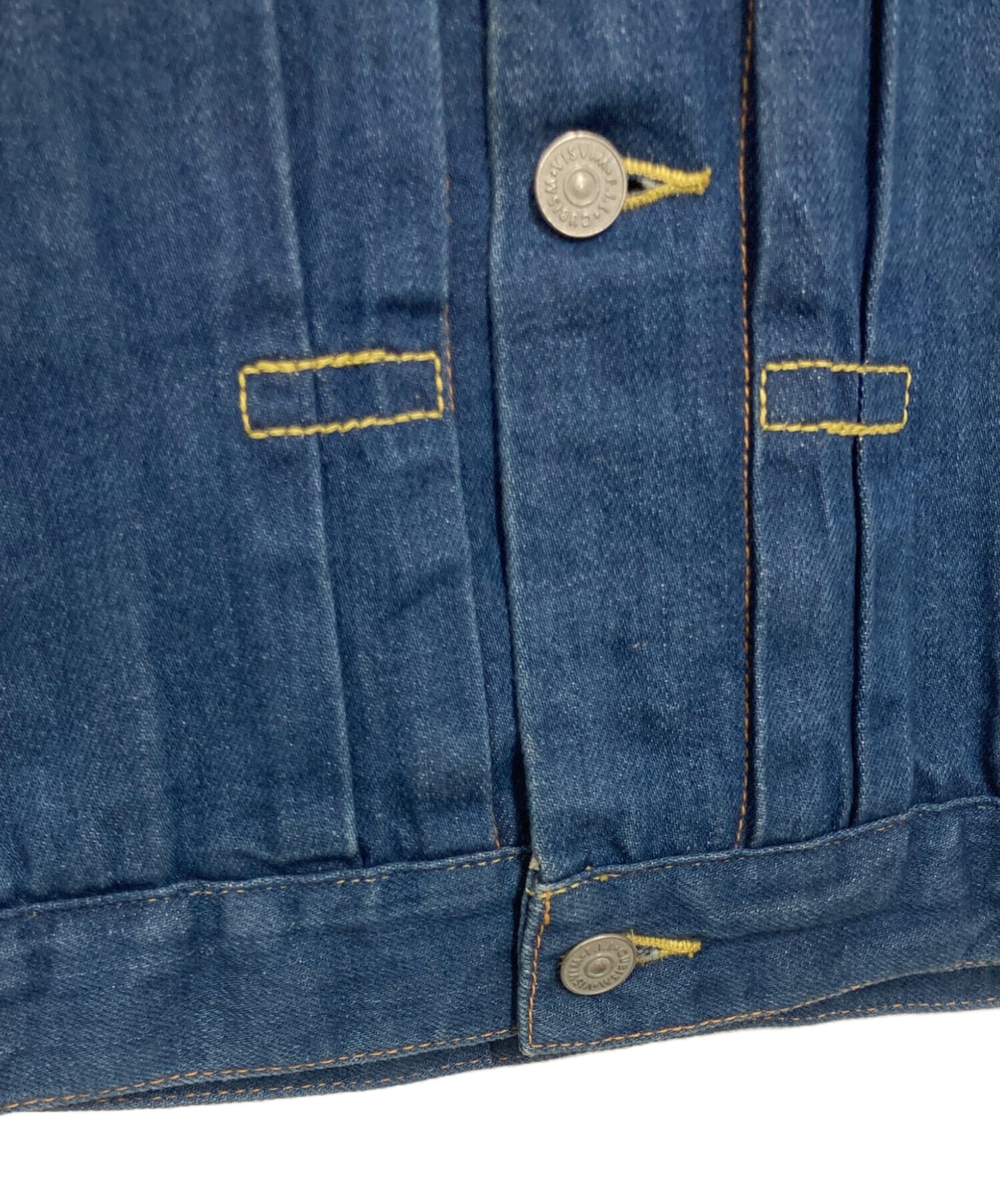 [Pre-owned] VISVIM 1st Type Lined Boa Denim Jacket 0114205006005