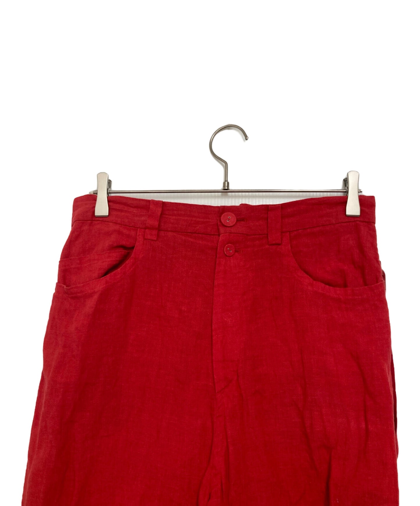 [Pre-owned] UNDERCOVER Linen Cropped Pants UC1E4501-3
