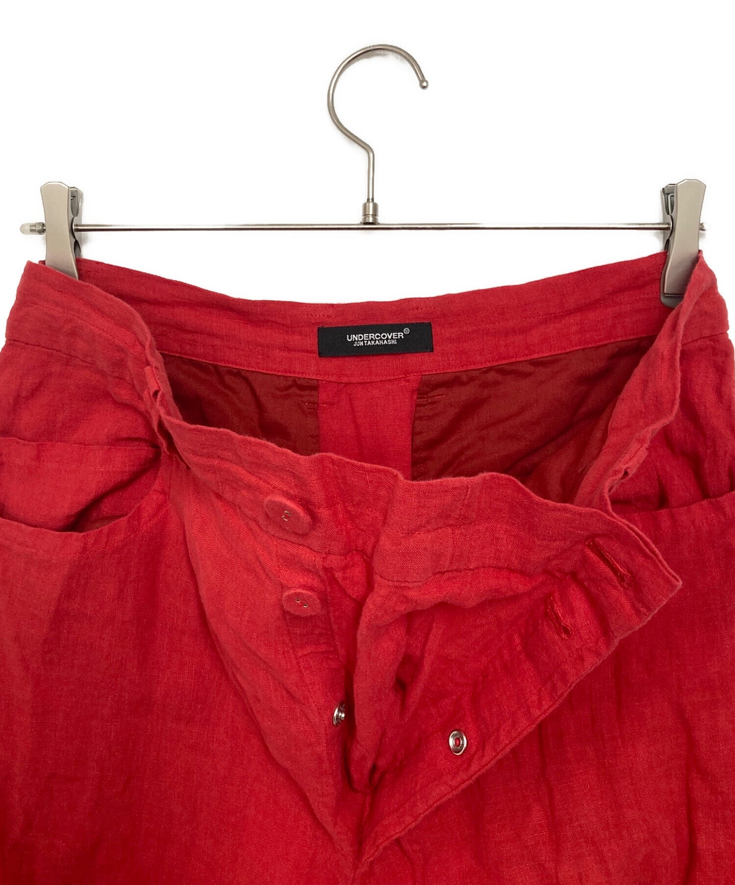 [Pre-owned] UNDERCOVER Linen Cropped Pants UC1E4501-3