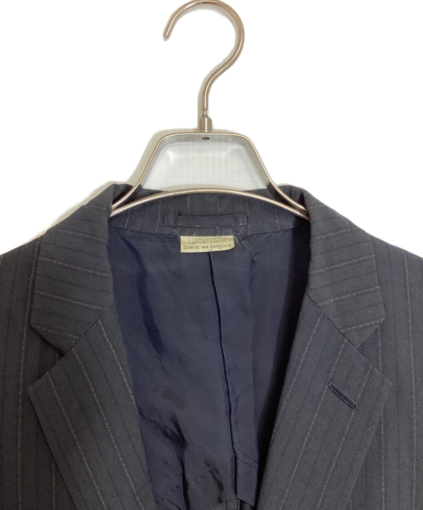 [Pre-owned] COMME des GARCONS HOMME PLUS Striped Tailored Jacket PK-J098