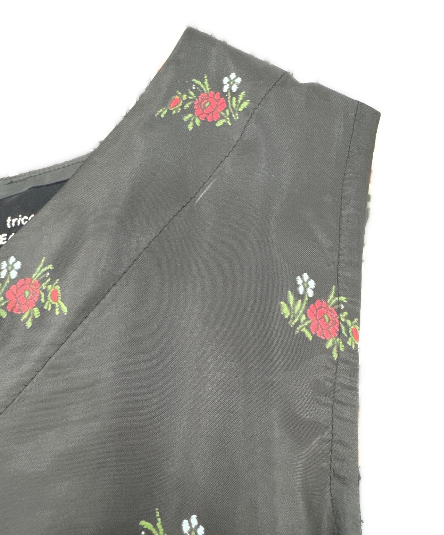 [Pre-owned] tricot COMME des GARCONS Flower Print Sleeveless Dress TB-O012