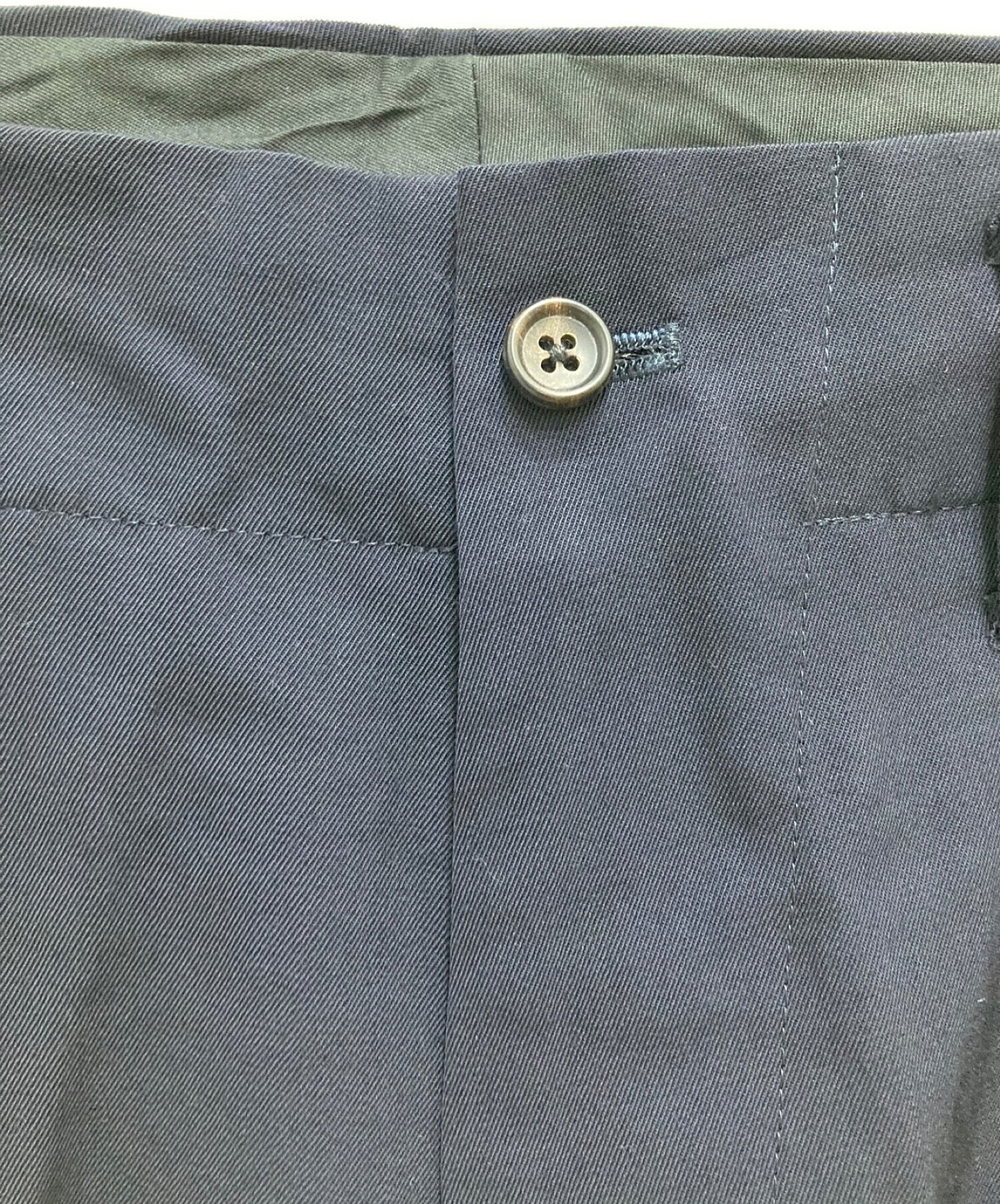 [Pre-owned] Yohji Yamamoto pour homme Wool gabardine 2-tuck slacks HO-P01-100