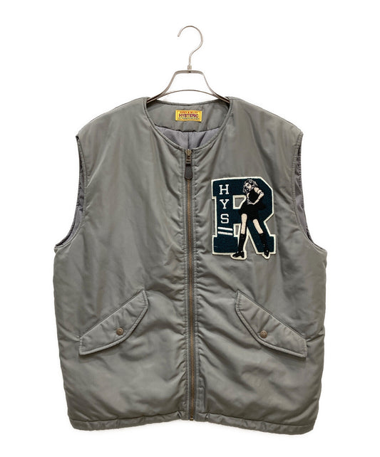 [Pre-owned] Hysteric Glamour HYS ROCK patch oversized vest 01233AV01