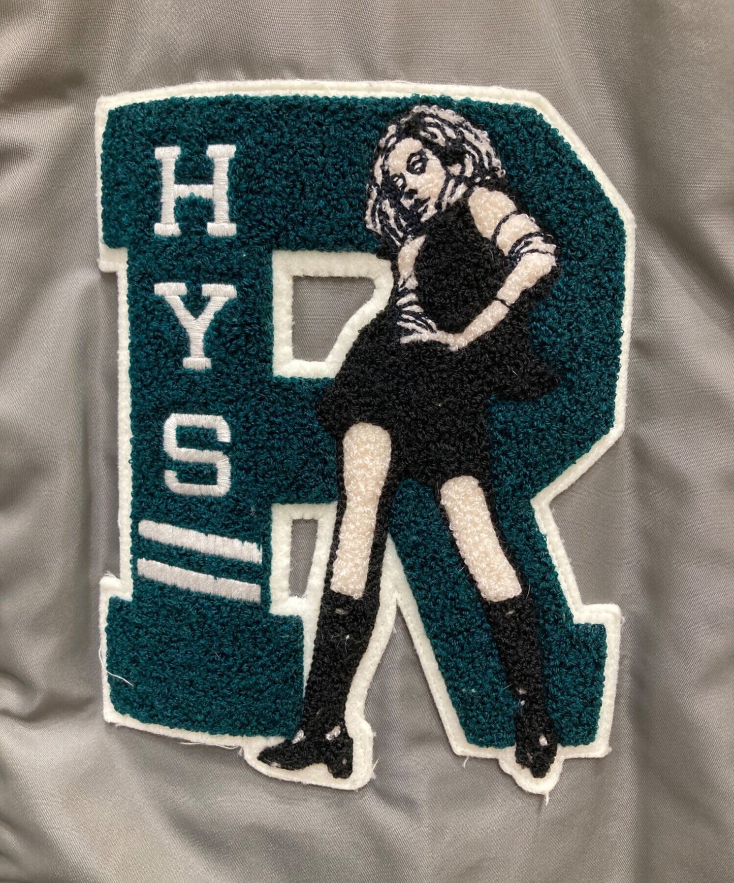 [Pre-owned] Hysteric Glamour HYS ROCK patch oversized vest 01233AV01